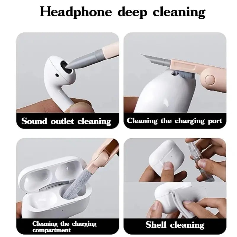 7-in-1 Desktop Cleaning Tool for Organized Home and Office Environments"