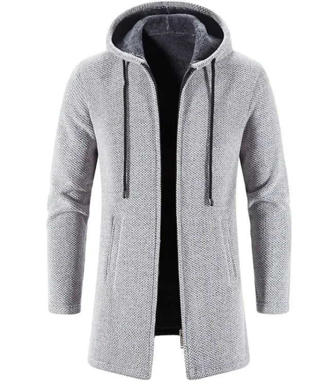 Men's All-Season Fleece-Lined Trend Cardigan