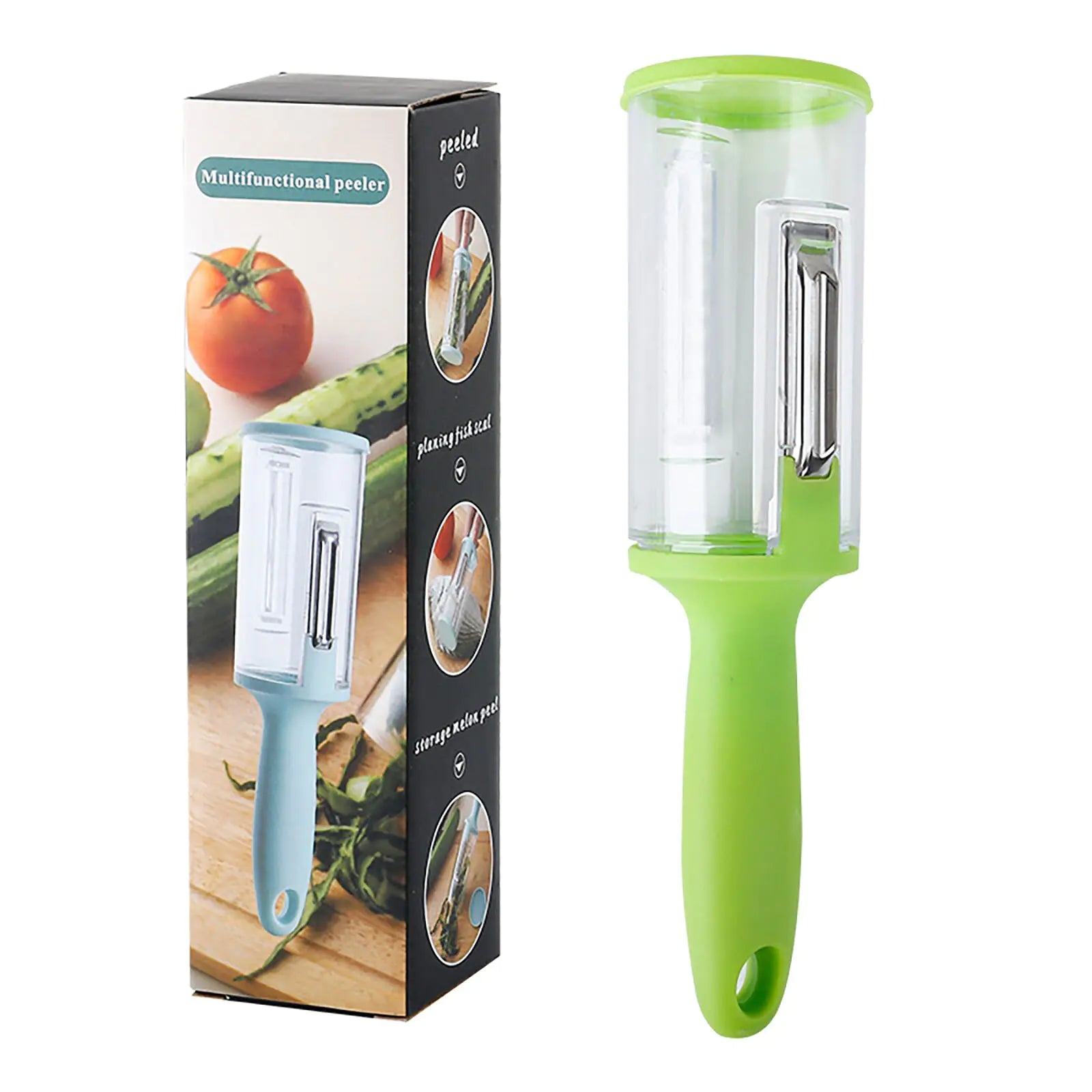 Multifunctional Kitchen Vegetable Fish Scale Peeler