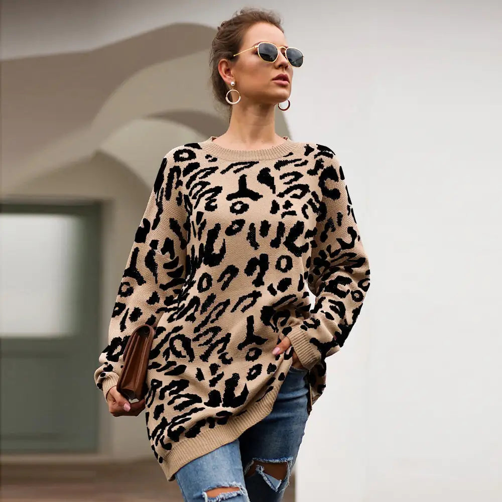 Women's Bellezze Leona Leopard Print Coat