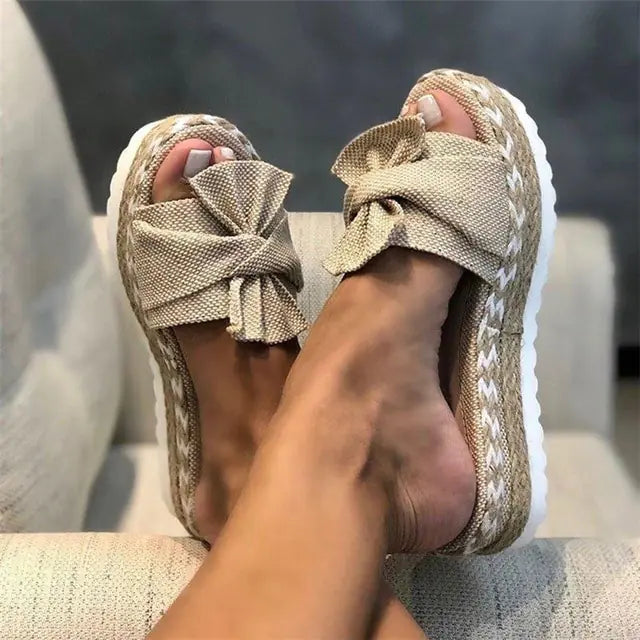 Fashionable Summer Platform Wedge Slippers