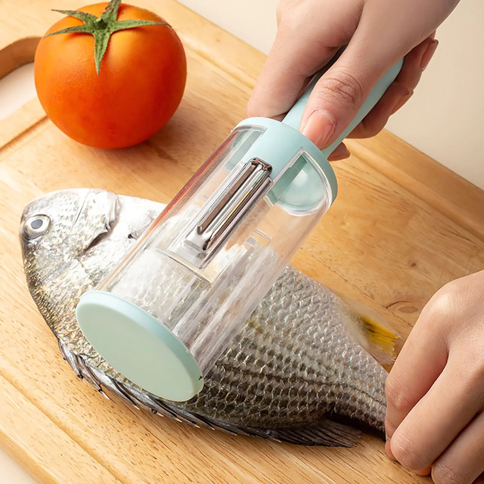 Multifunctional Kitchen Vegetable Fish Scale Peeler