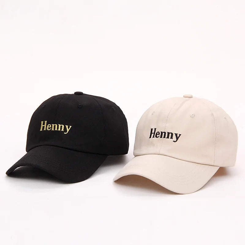 Henny Embroidery Dad Hat