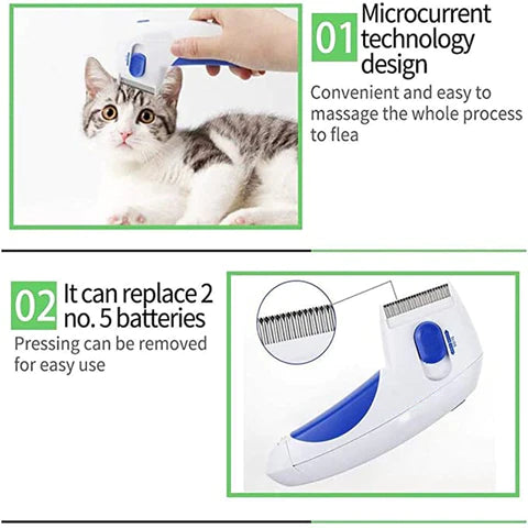 Pet-friendly flea comb solutions