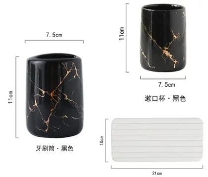 Bathroom Ceramic Holder and Organizer