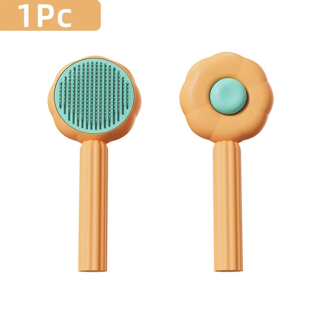 Pet Massage Comb Grooming Kit