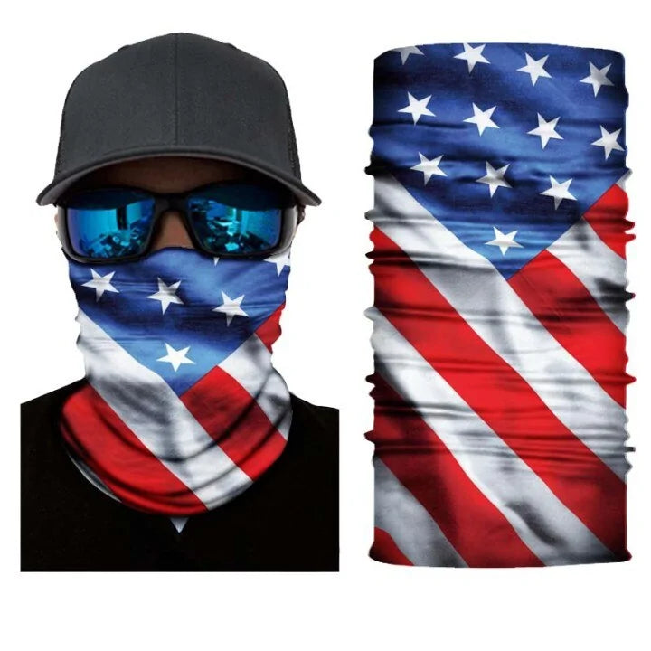 Flag multifunctional scarf