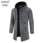 High Collar Hooded Sweatshirt