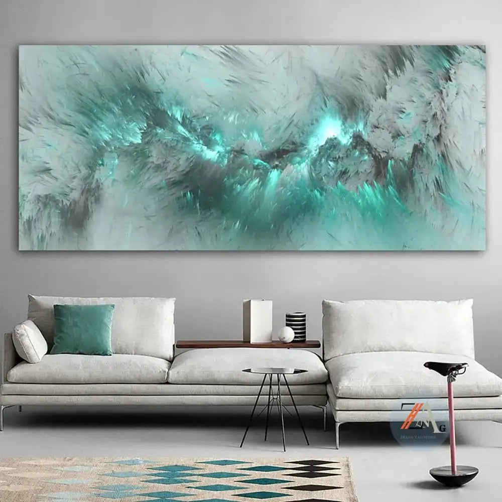 Unique Modern Abstract Oil Painting for Home