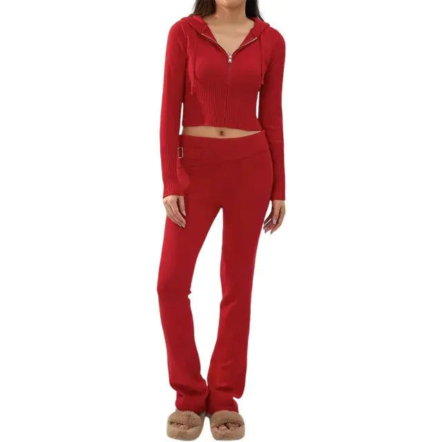 Knitted Two-Piece Set for Spring