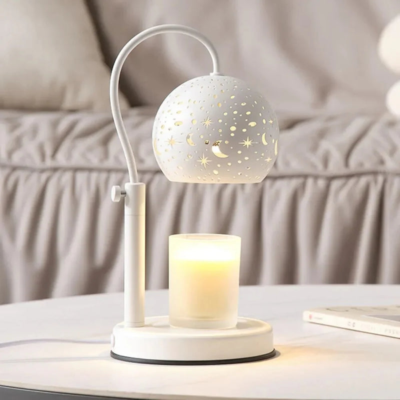 Starry Sky Electric Warm Candle Lamp