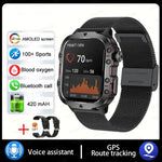 STOMART.CO.UK Military Smartwatch For Men Jewellery & Watches Free Text