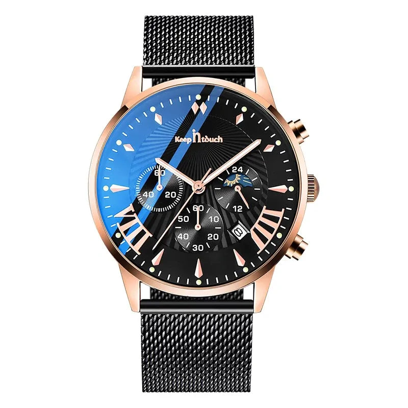 STOMART.CO.UK KEEP IN TOUCH Mens Watch fashion watch men's watch stylish watch watch Free Text