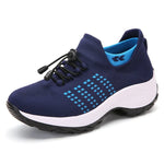 Women's Flexible Stretch Fly-Knit Casual Trainers