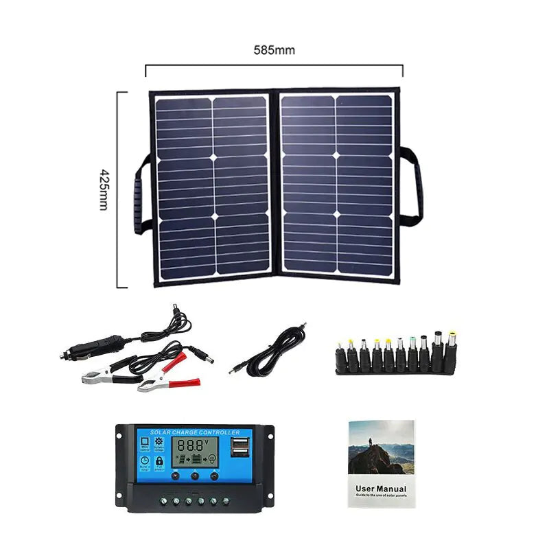 Foldable Solar Energy Panel Kit