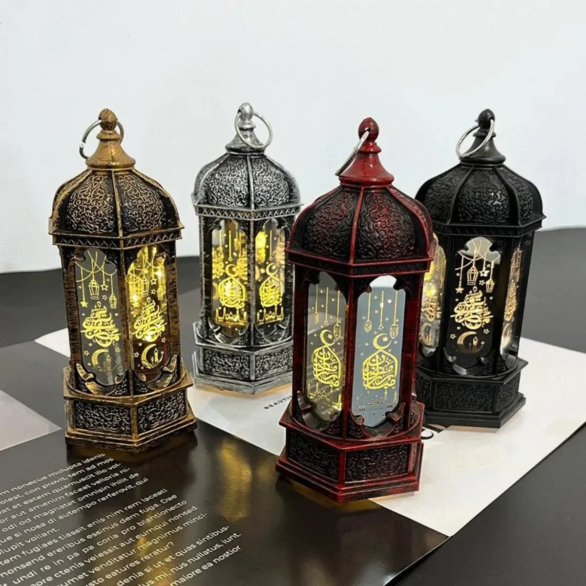 Ramadan Wind Lights Home Decor