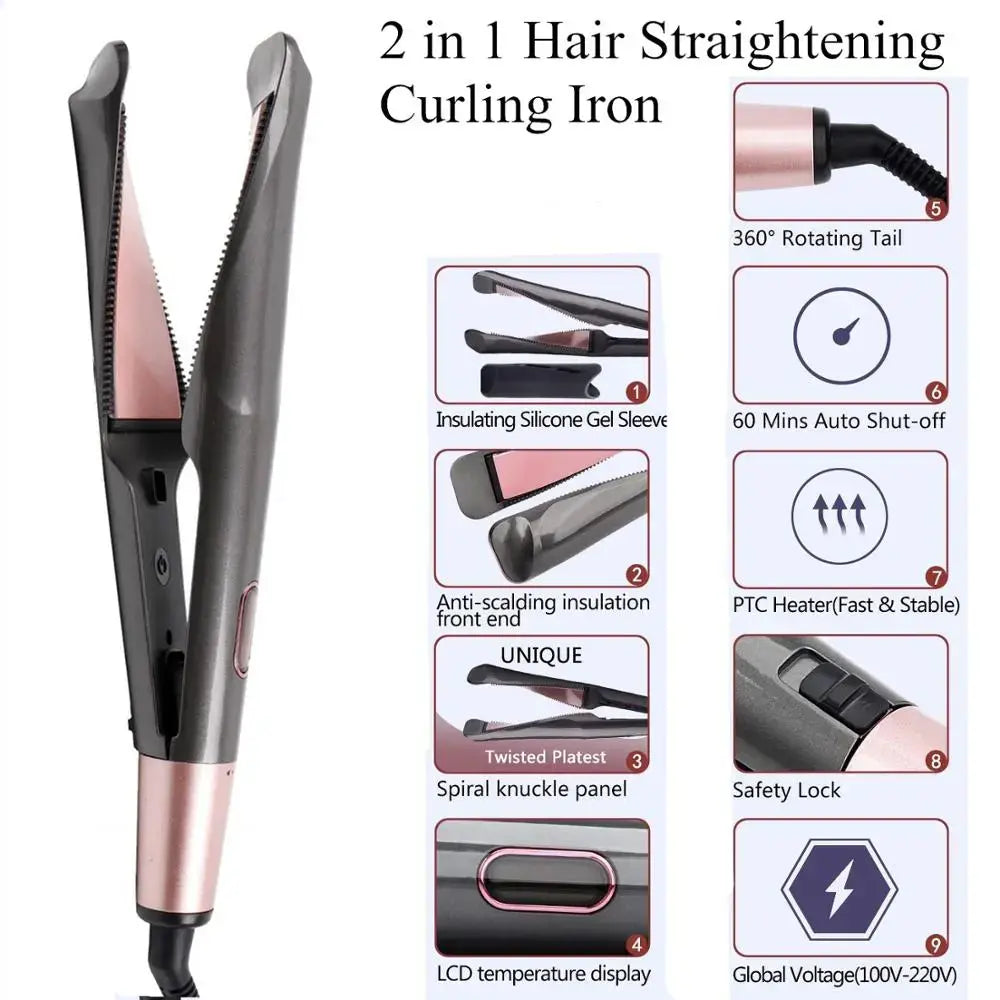 Hair Straightener Stylish Curler