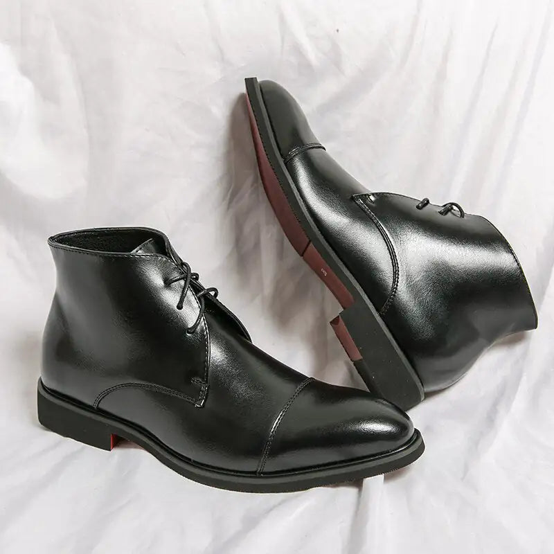 Men's Bariese Glossy Leather Shoes