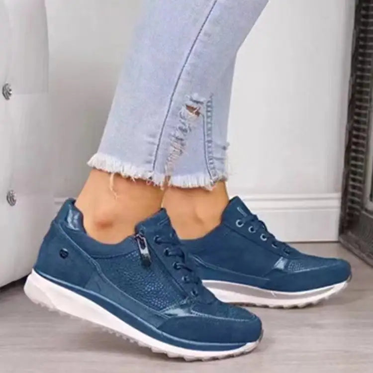 Women's Trendy Suede Shoes Trainers 