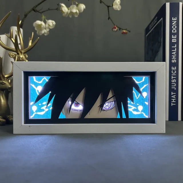 Light Box with Naruto Figures