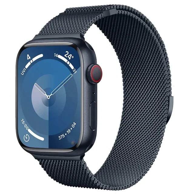 STOMART.CO.UK Milanese Loop Metal Band for Apple Watch Jewellery & Watches Free Text