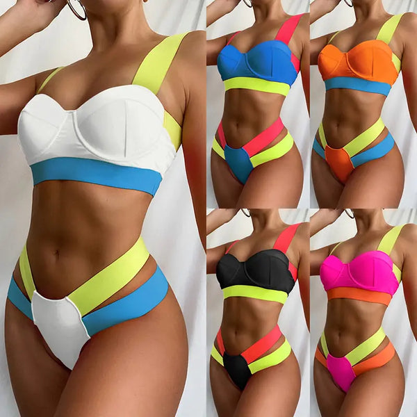 Women's Comfortable Bikini Beach Swimwear