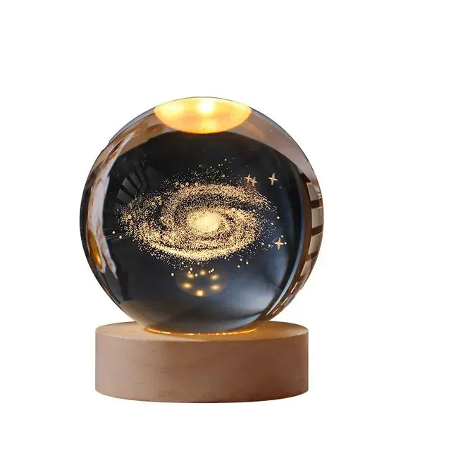 Galaxy Crystal Ball Night Light