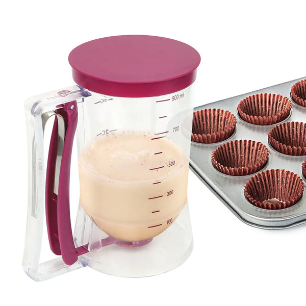 STOMART.CO.UK Pancake Batter Dispensers baking batter dispenser cooking cup cakes Kitchen pancake Free Text