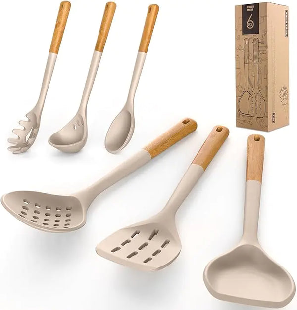 Large Silicone Cooking Utensils Set