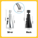 360° Rotating Faucet Spray Head