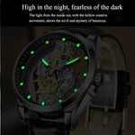 Men's Mechanical Skeleton Watch