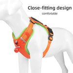 Dog Cat Reflective Harness Body Leash
