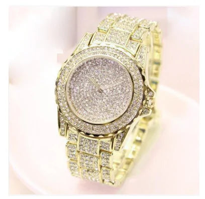 Refined Gem-Studded Timepiece