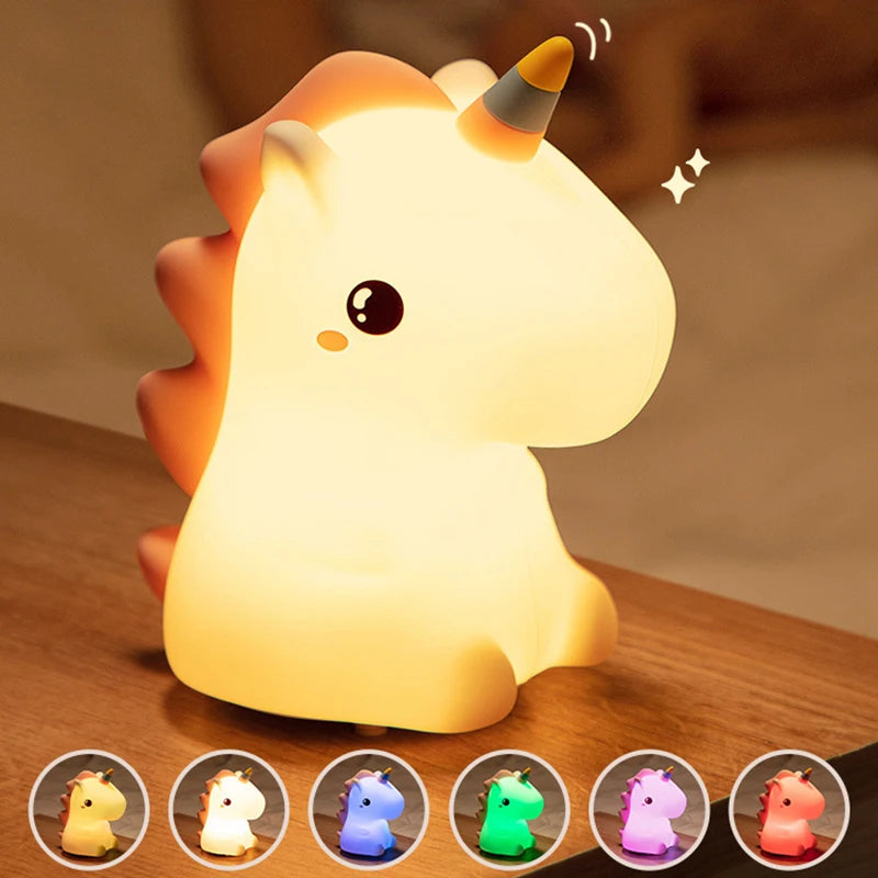 Kids Unicorn LED Night Light