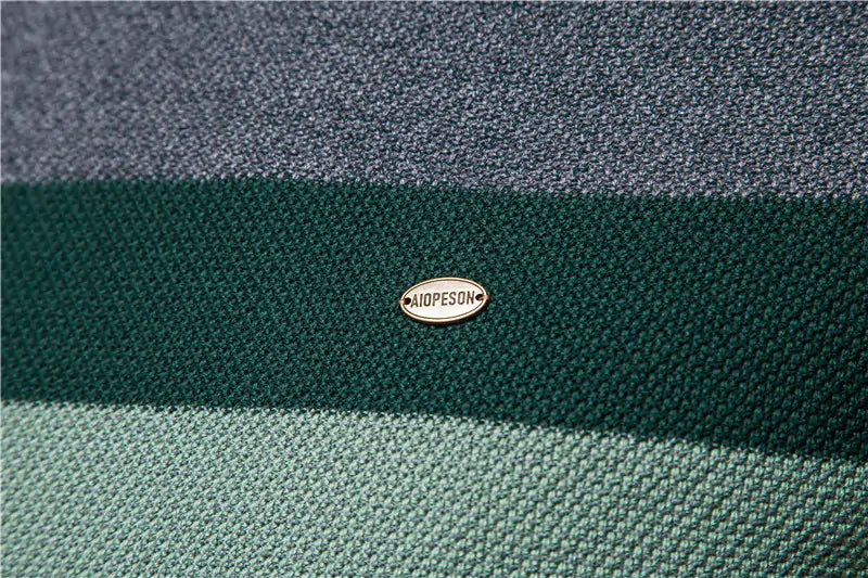 Men's Spliced Cotton Jumper Sweater