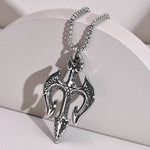 Men's Mythical Poseidon Necklace by Vnox