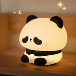 Eco-Friendly Panda Night Light with Adjustable Brightness