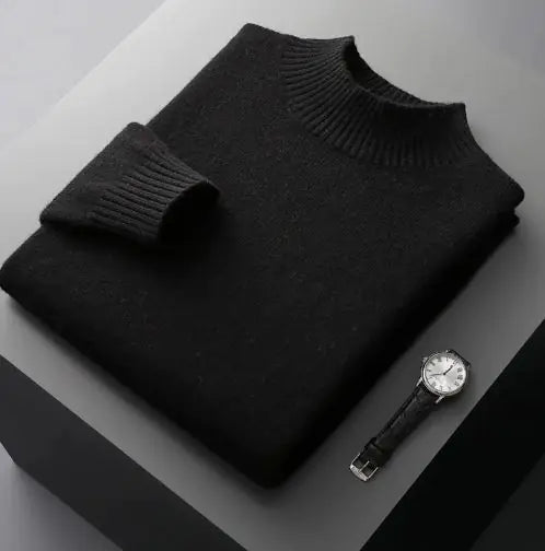 Luxe Knitted Sweater for Office Wear