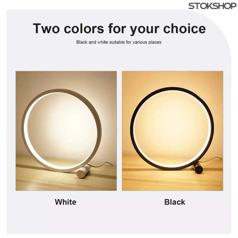 LED Light Circle Lumina Table Lamp