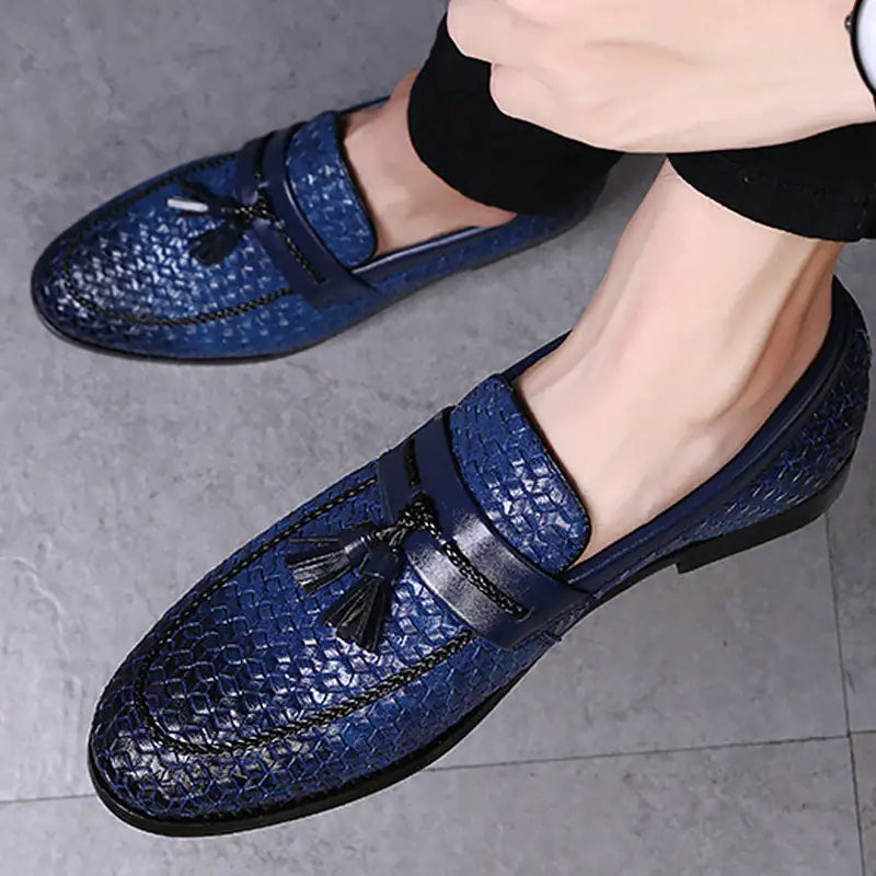 Men's Classic Leather Slip-On Footwear