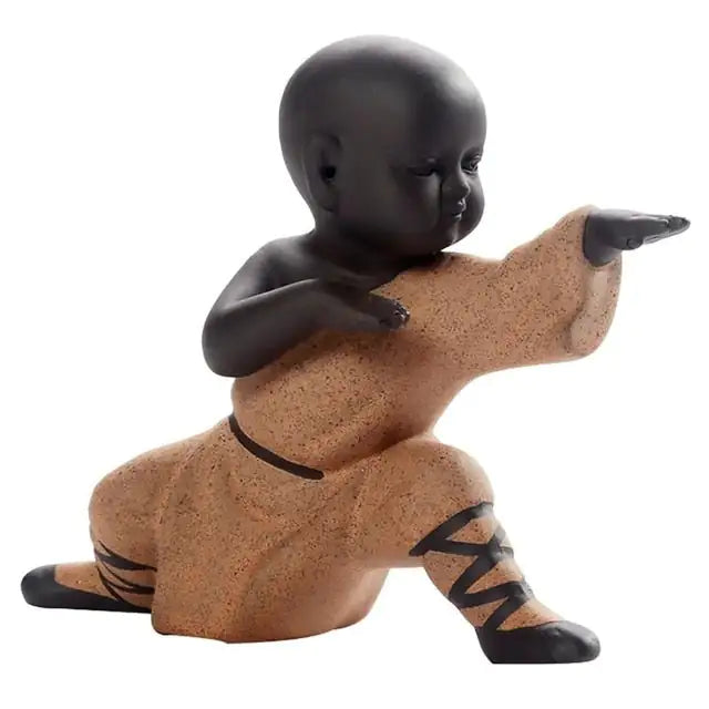 Zen Warrior Monk Sculpture