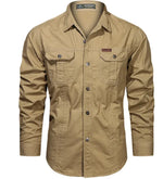 Men's Classic Cotton Long Sleeve Shirt