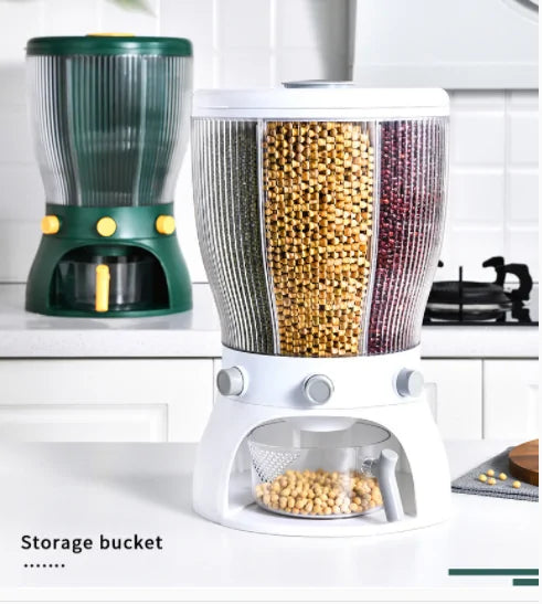 STOMART.CO.UK Moisture and Insect-Proof Whole Grains Tank Kitchen Free Text