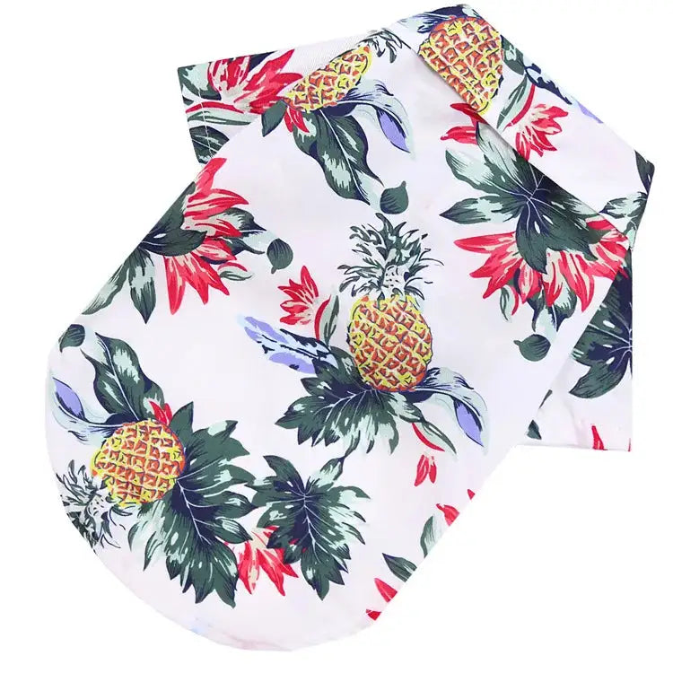 Dog Shirts with Tropical Prints