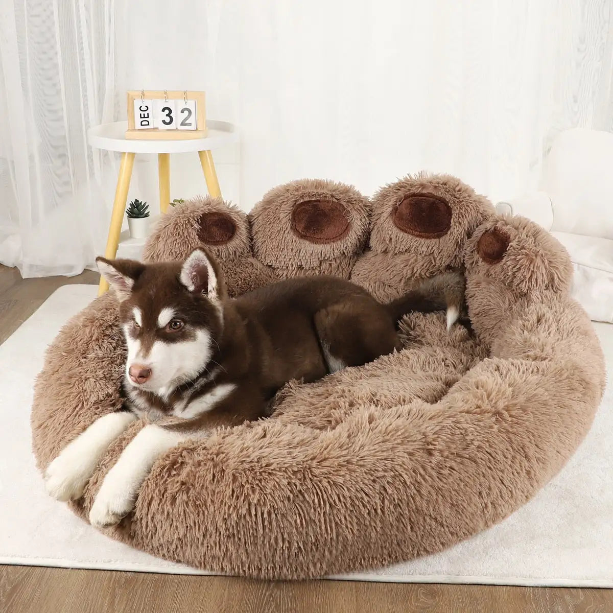 Pet Dog Plush Comfort Sofa Bed