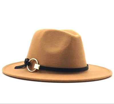 Women's Wool Fedora Hat