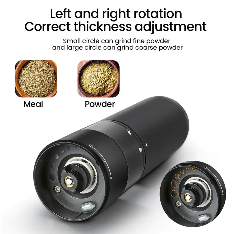 STOMART.CO.UK Electric Automatic Pepper And Salt Grinder electronic grinder Kitchen Free Text