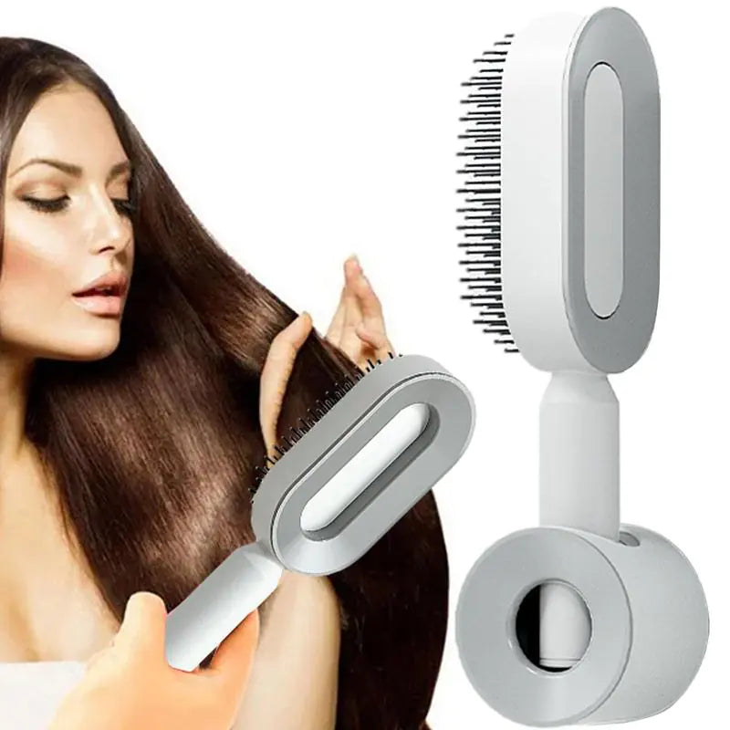 Easy-Clean Anti-static Hair Brush