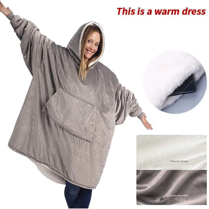 Lazy Velvet Fleece Blanket Pyjamas