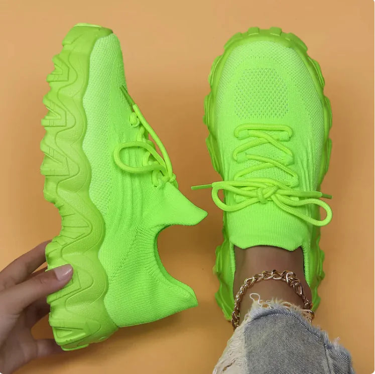 Trendy Cushioned Sole Trainers